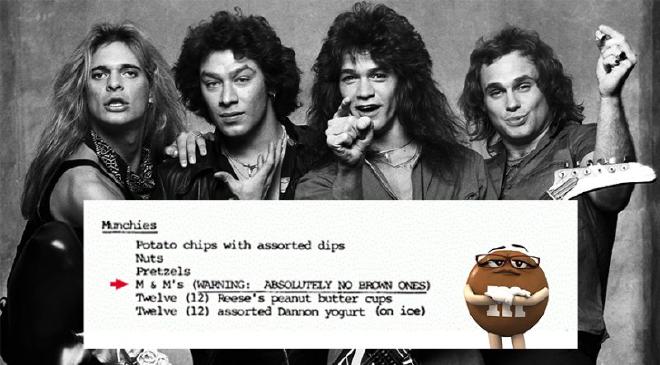 The Van Halen Test