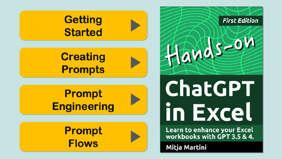 Hands-on ChatGPT in Excel (Book)